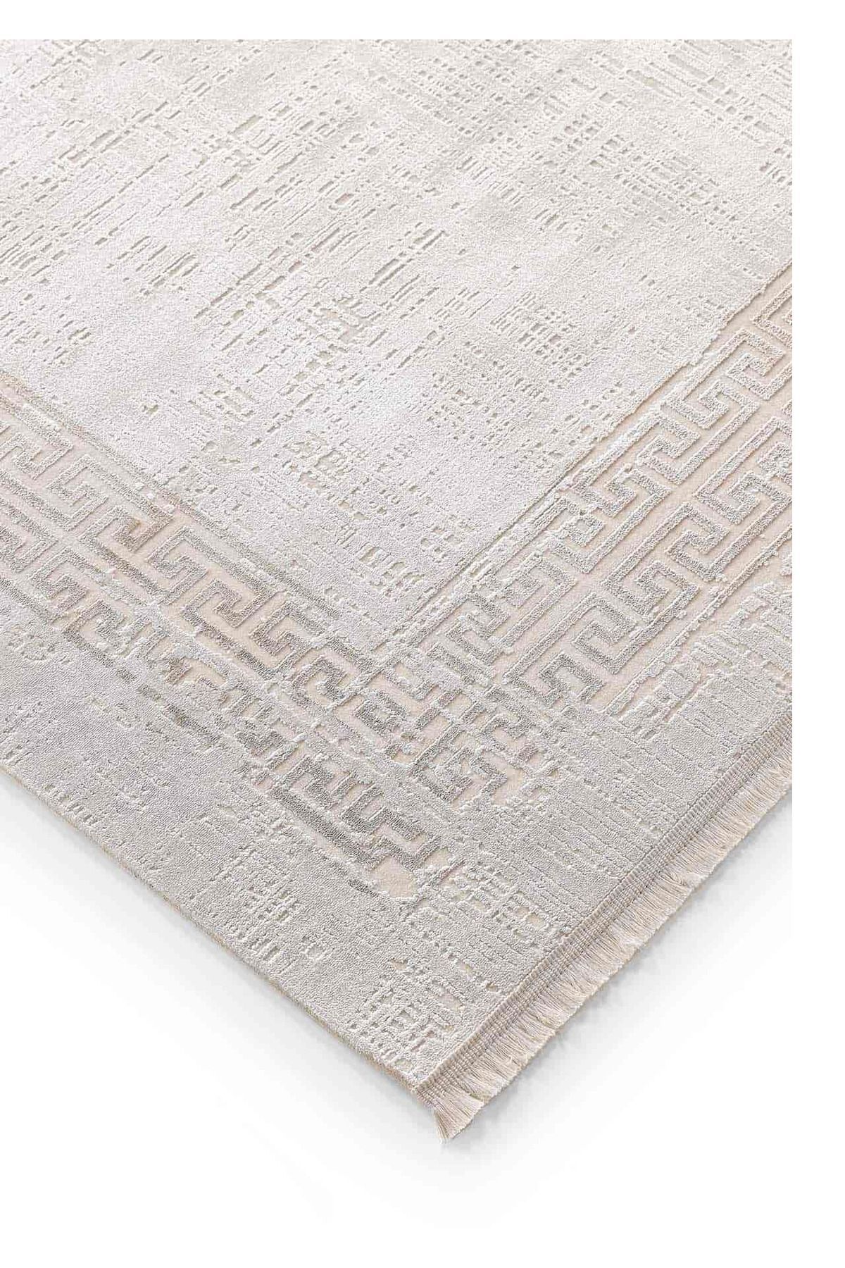 Black&Brown 11298 Doğal İplik Dikdörtgen Makine Halısı 160x230 - Kahverengi