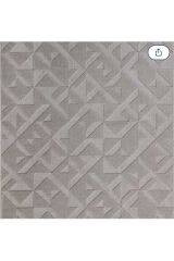 Deco Geo 15869 Gri Antitoz Polyester Modern Salon Halıları