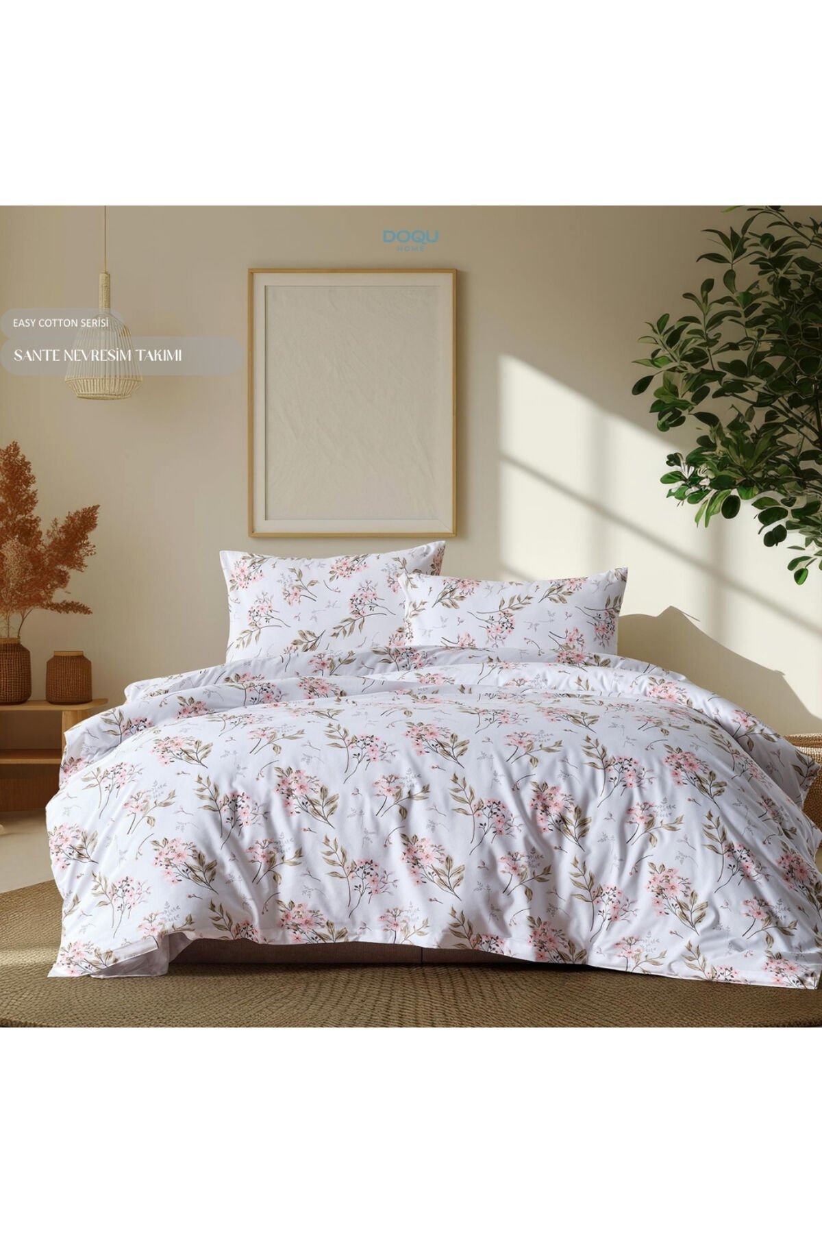 Easy Cotton Tek Kişilik Nevresim Takımı Sante