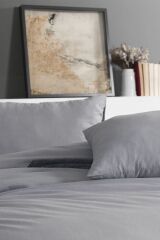 Pure Line Nevresim Takımı Çift Kişilik - Gri