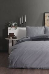 Pure Line Nevresim Takımı Çift Kişilik - Gri