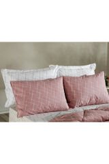 Easy Cotton Glimmer Comforter Set Tek Kişilik - Gül Kurusu