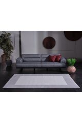 Venita 13602 Polyester Gri Modern Salon Halısı
