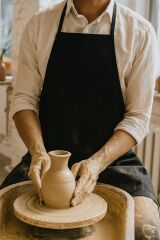 Siyah Gabardin Kumaş Mutfak Aşçı Önlüğü Master Chef