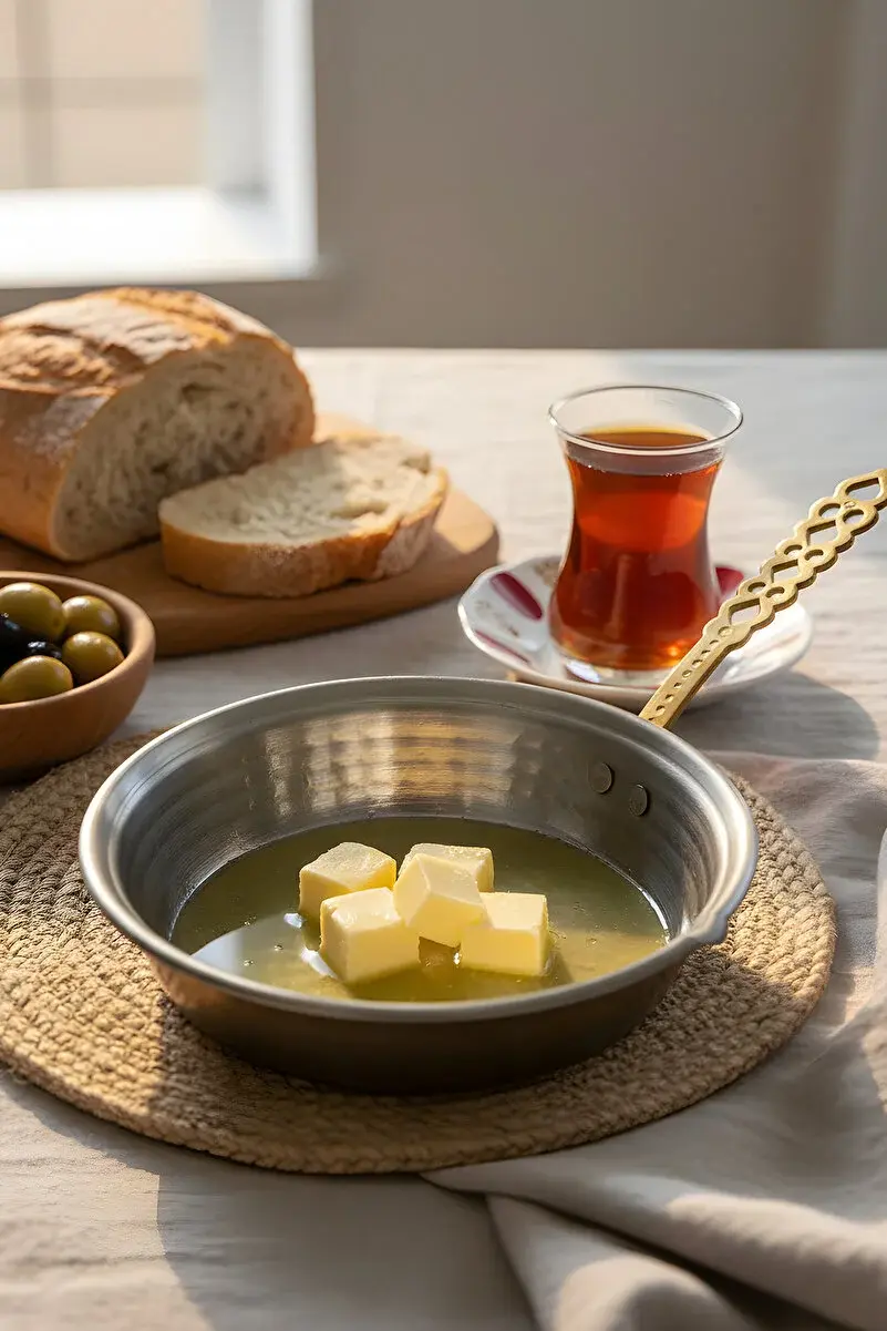 Paslanmaz Çelik Otantik Sosluk Tava – Tüm Ocak Tiplerine Uygun